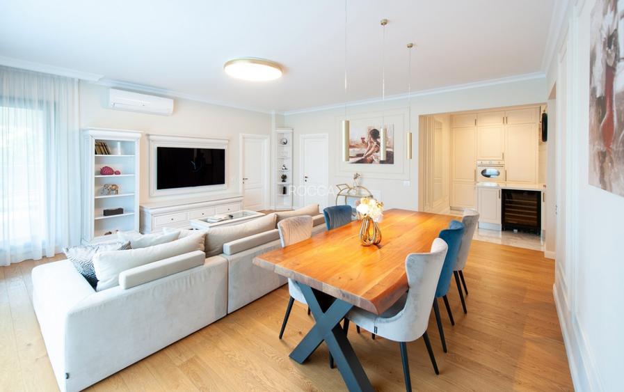 Apartament de 4 camere, 130 mp, 2 locuri de parcare, centrala, zona Băneasa - 14