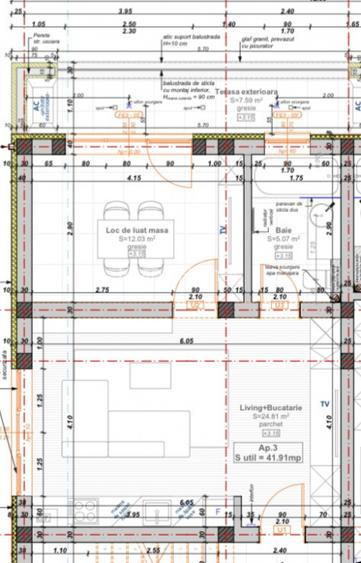 Apartament cu 2 camere - 42 mp utili - Finisaje premium - Giroc - 3