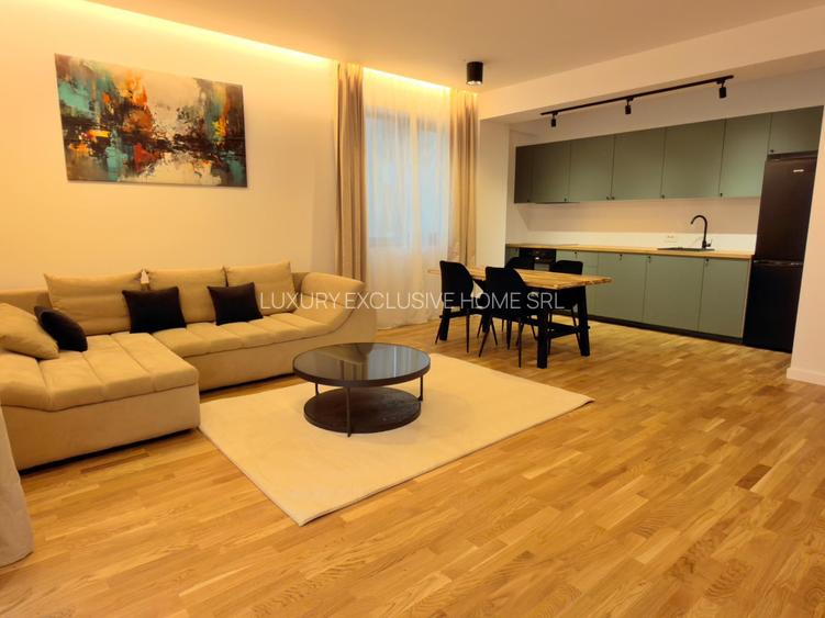 Pipera bloc nou  cu grădină mobilat complet - 4