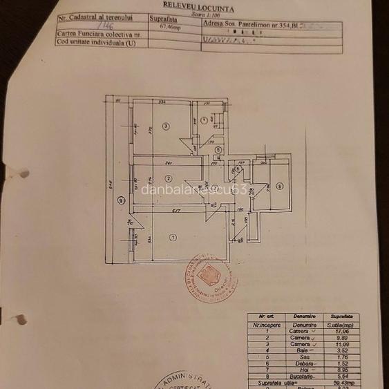3 camere decomandat | bloc reabilitat | Șos. Pantelimon - 10