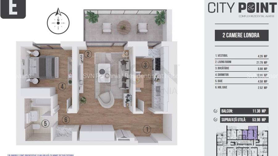 REA1026638 2 camere Aviatiei I Direct Dezvoltator I metrou Aurel Vlaicu - 18
