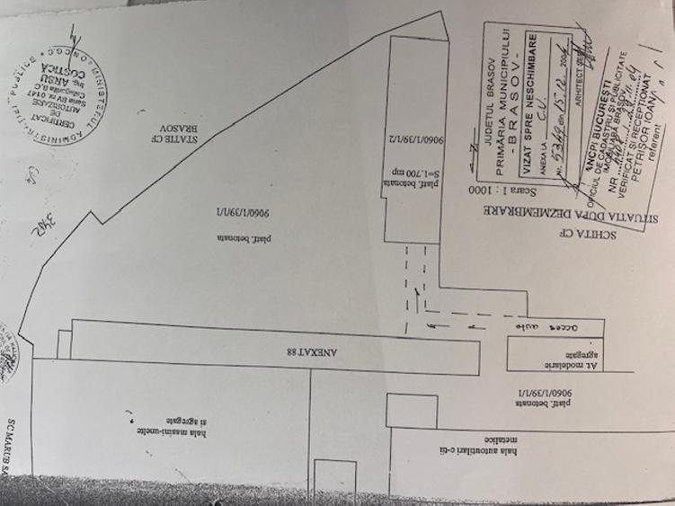 DE VANZARE O PLATFORMA BETONATA  TURNULUI LANGA FACULTATEA DE CONSTRUCTII