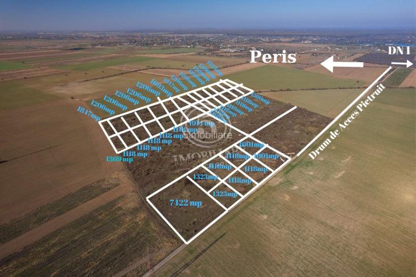 Ocazie- Teren Intravilan de Vanzare- Peris Snagov- Doar 10 euro/mp - 6