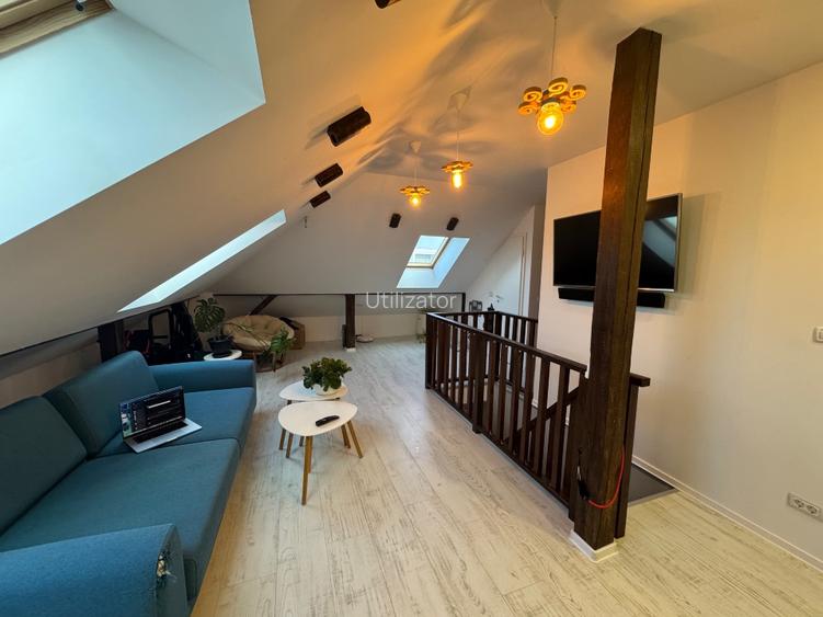 Apartament pe 2 etaje in Dumbrăvița 99 mp utili, 2 terase, 3 camere + mansardă - 11