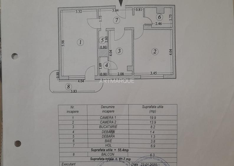 Apartament 2 camere renovat bloc cu lift si loc de parcare - 8