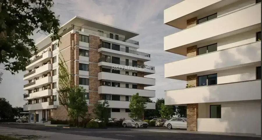 Apartament 2 camere, terasa 13,75mp, langa lac, metrou, bloc nou - 2