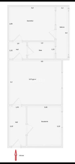 Vand apartament 2 camere - 7