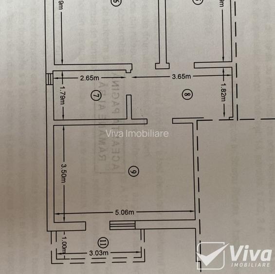 Cartierul Editurii – Ap 2 camere decomandat, 62 mp, et 2 +loc de parcare - 7