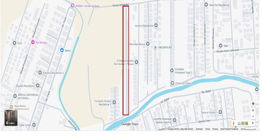 Teren intravilan, 12.200 mp+ toate utilitățile, străzi asfaltate, Tunari - 8