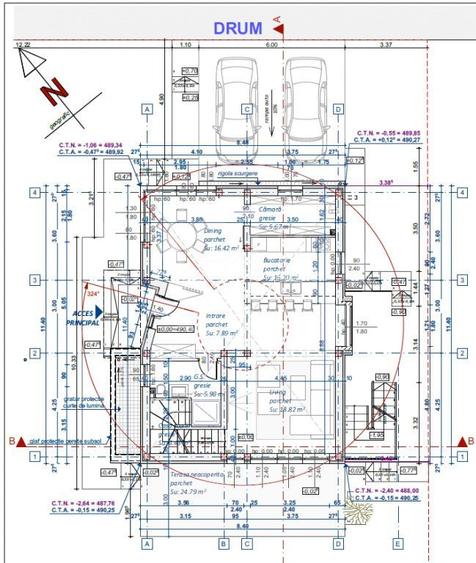 Casa 2 camere de vanzare in Chinteni - 3