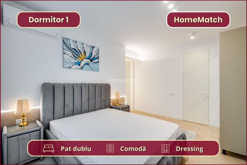 Cortina North || 3 camere || Finisaje de lux || Parcare || Comision 0% - 8