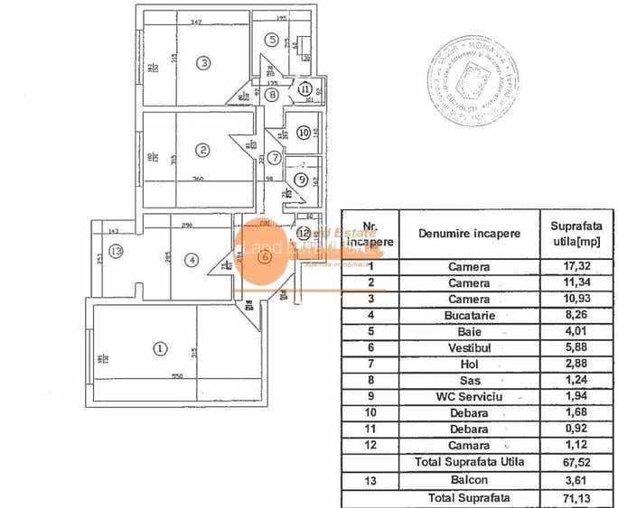 Apartament cu 3 camere in zona Rahova - 3