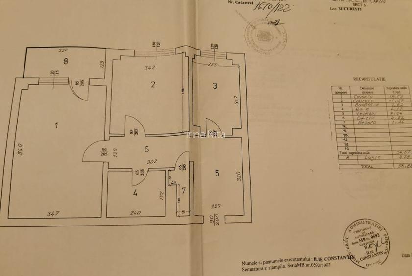Apartament 2 camere decomandat la metrou Lujerului  bloc din 1980, vedere libera - 4
