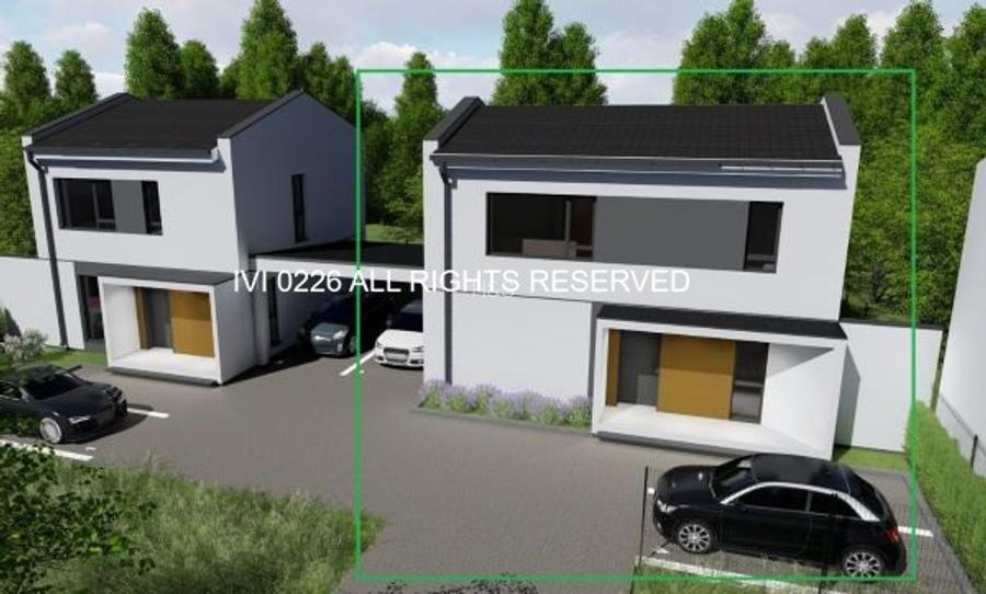 Casă modernă la cheie, intimitate sporită, ansamblu aerisit, zonă centrală - 3