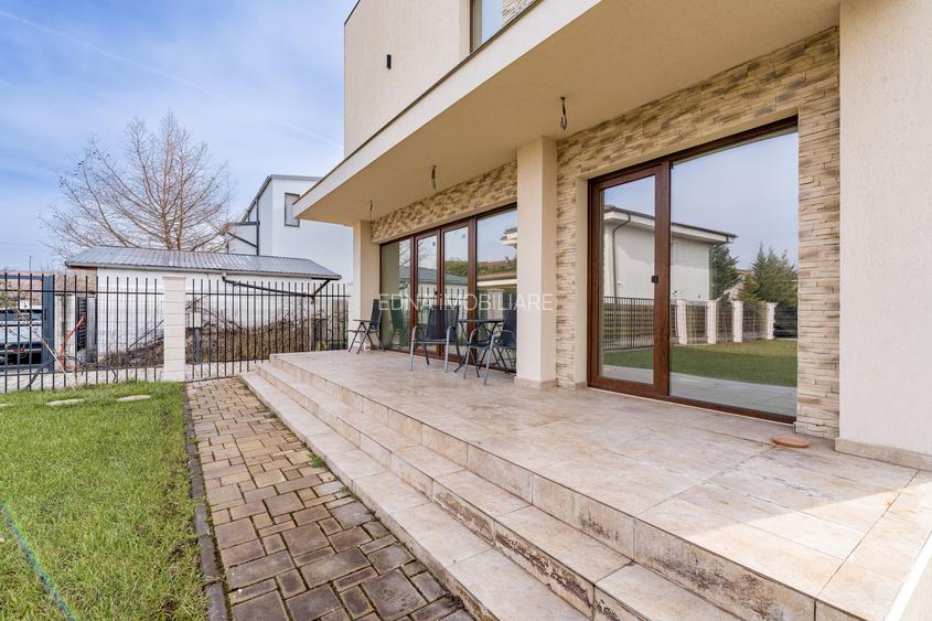 Vilă modernă, 4 dormitoare, Corbeanca, Str. Fermei nr. 6D - 15