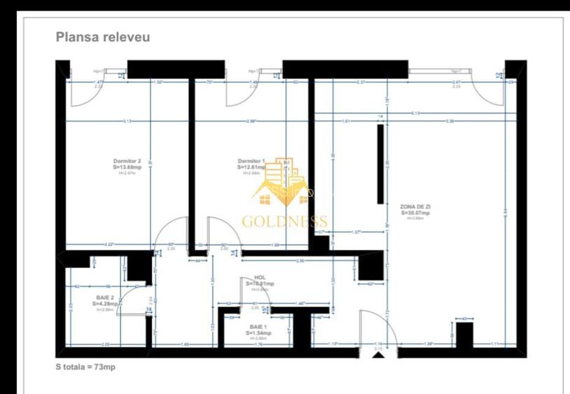 3 camere, Parcare, Plopilor, Zona Rozelor, USAMV, Platinia - 12