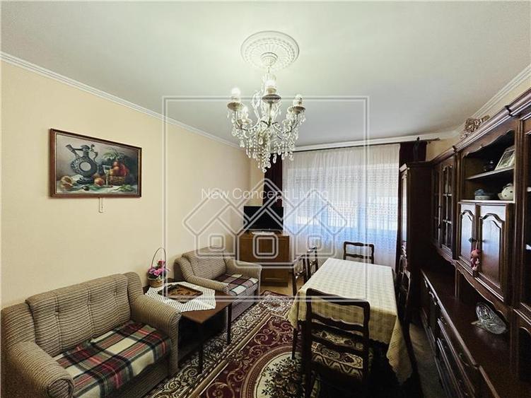 Apartament de vanzare in Sibiu - 2 camere, balcon, pivnita - 2