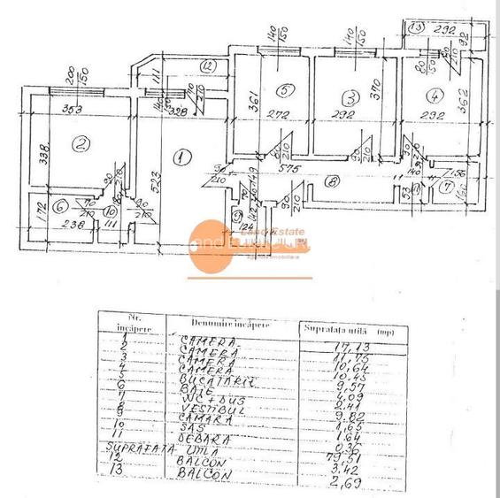 Apartament 4 camere complet renovat și mobilat – Moșilor - 1