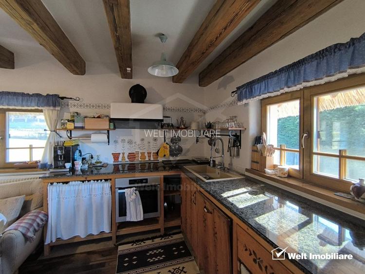 Casa rustica, exclusivista, 5 camere, 170 mp utili, 550 mp teren, Salicea - 18