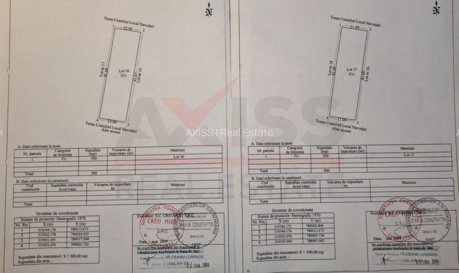 Teren 1000 mp intravilan, utilități, P+4E, zona canal – Mamaia Nord - 6