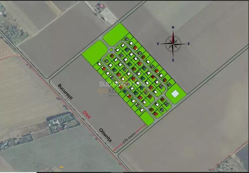 Teren ideal pentru dezvoltare rezidentiala, PUZ aprobat, Frumusani - 4