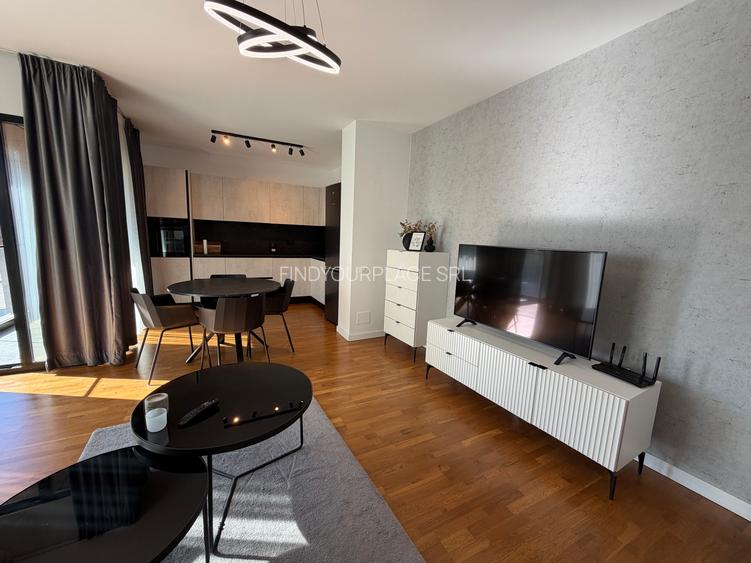 Apartament mobilat complet în bloc nou boutique lângă Herăstrău,COMISION0 - 2