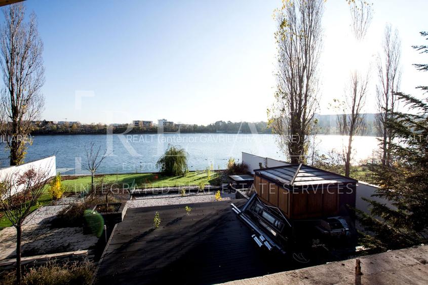 Vanzare casa. vila 7 camere | Arhitectura deosebita, Deschidere lac | Petricani - 17