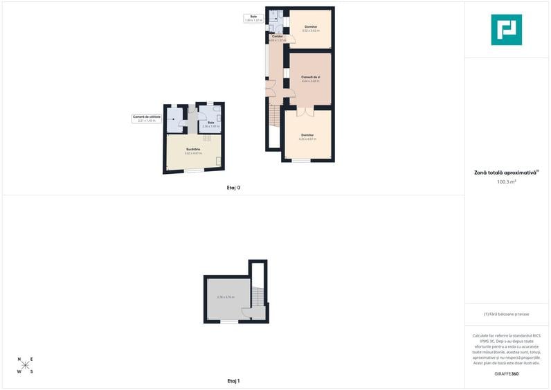 Casă pasivă cu 3 camere în Lipova - 8