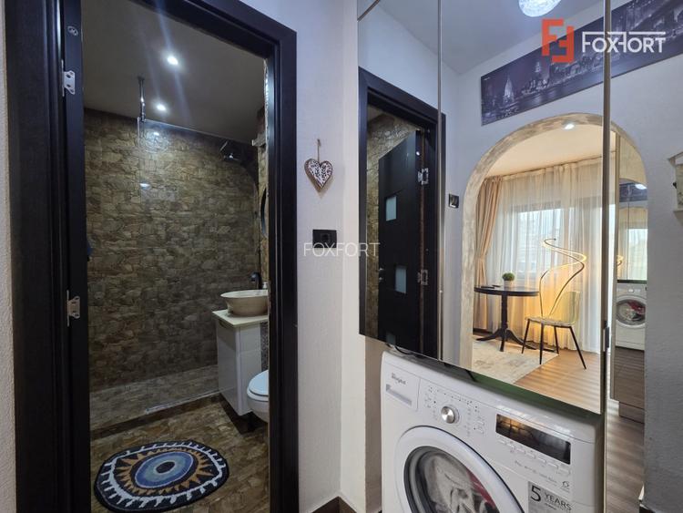 Garsoniera moderna cu balcon de vanzare 32 mp utili | Banu maracine Arad - 4