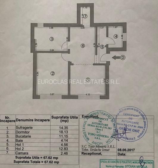 Apartament 2 camere - Ultracentral/Cinema Republica - 109.500 euro (Cod E2+E7) - 15