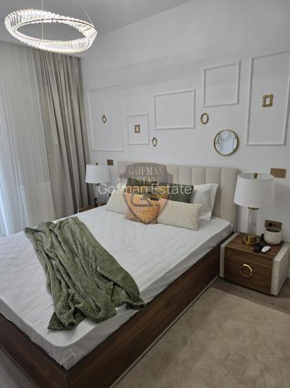 2  camere, Central, mobilat modern, etaj 1, 2 lifturi, balcon - 8