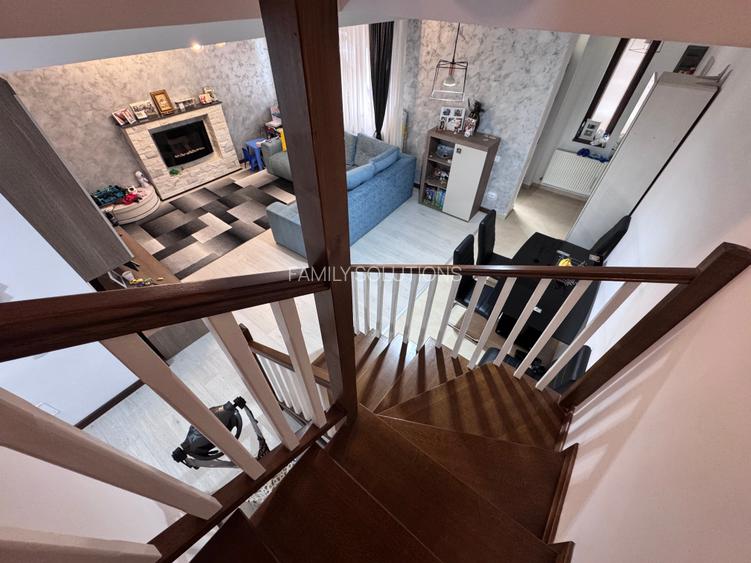 Casa pozitie buna mobilta-utilata in complex inchis P+1+M - 19