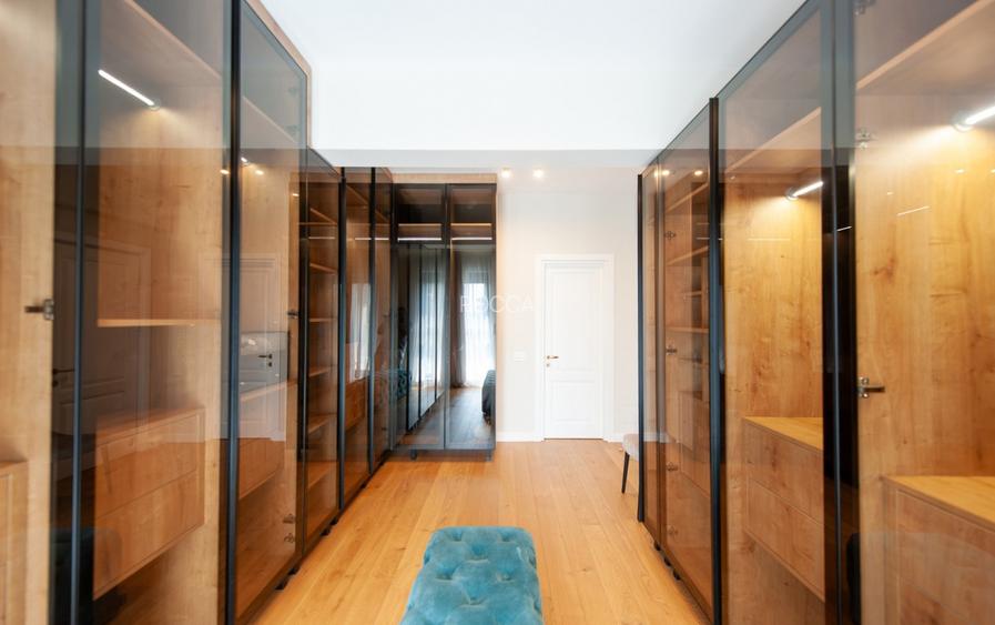 Apartament de 4 camere, 130 mp, 2 locuri de parcare, centrala, zona Baneasa - 13