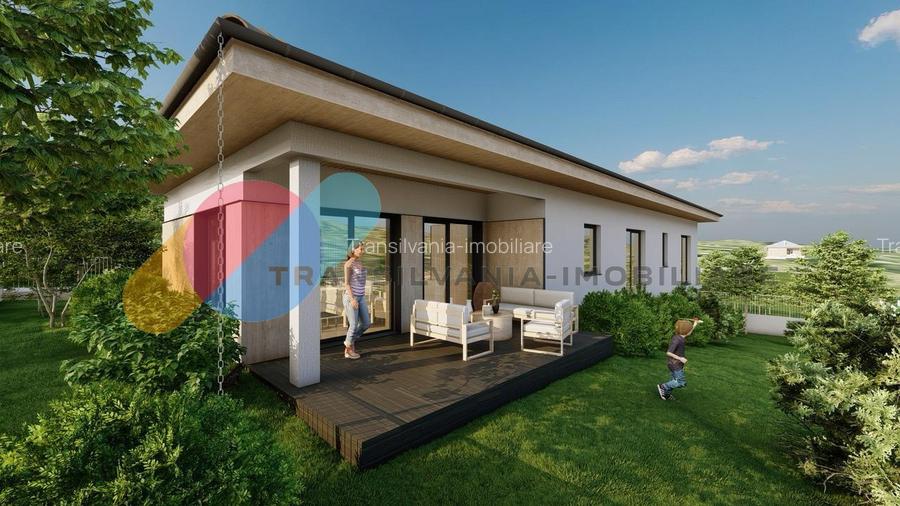 Casă individuală modernă cu garaje și teren 500mp – Chinteni - 3