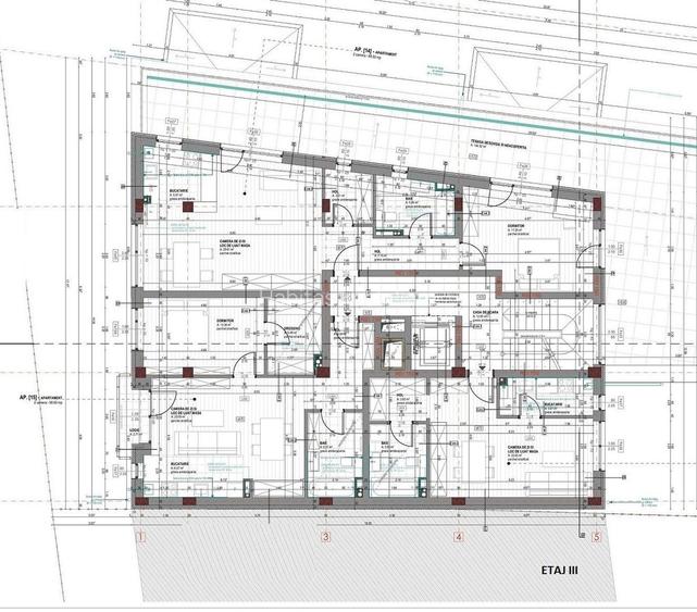 Bloc nou, S+P+5E, cu 19 apartamente, cu 1,2 si 3 camere,  zona Central - 8
