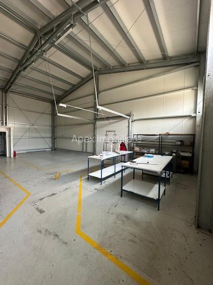 Hala Industrială Vest Ploiești 550 mp + Birouri | Parcare 20 auto | Acces TIR | - 12