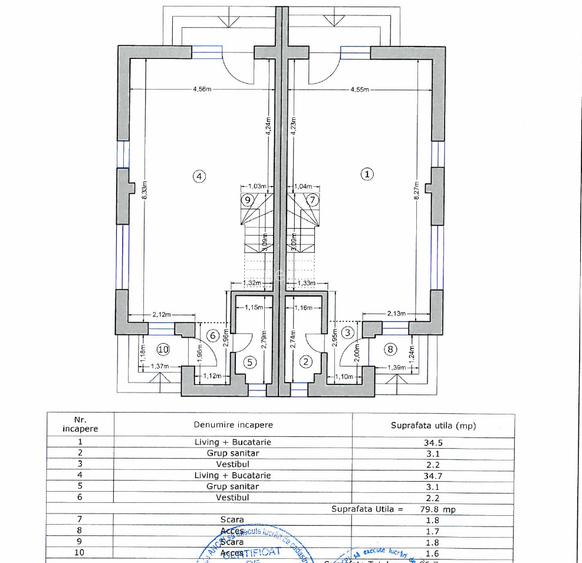 Vila duplex calcan 4 camere/Com.Berceni - 1