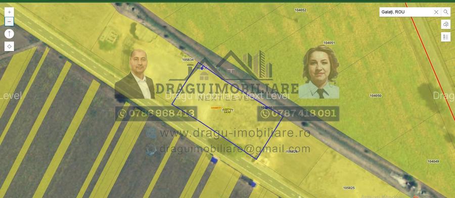 Teren  3940 MP/DN Tecuci-Tisita/ Front stradal 90m - 5