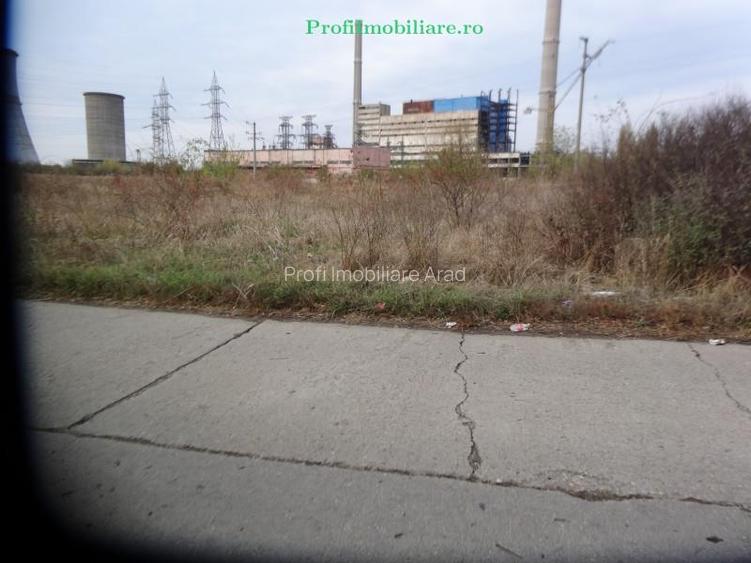 Teren construibil 3.500 mp cu acces din sosea spre Retim fost Polaris Arad - 12