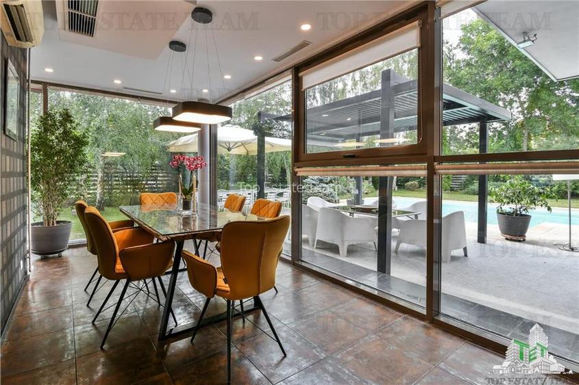 Vila premium cu 7 camere, de inchiriat cu piscina privata si terasa de 90 mp, si - 11
