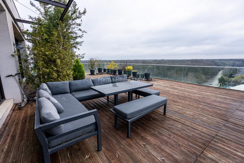 Penthouse Exclusivist in Pipera cu Lift Direct si Vedere la Pădure - 3