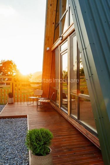 Afacere la cheie in Vatra Dornei, 2 cabane tip A Frame! - 23