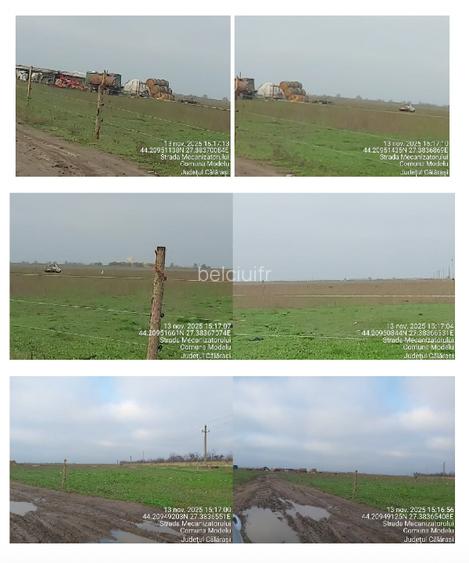 21 Terenuri extravilane situate in Judetul Calarasi, Com Modelu si Com Cuza voda - 2