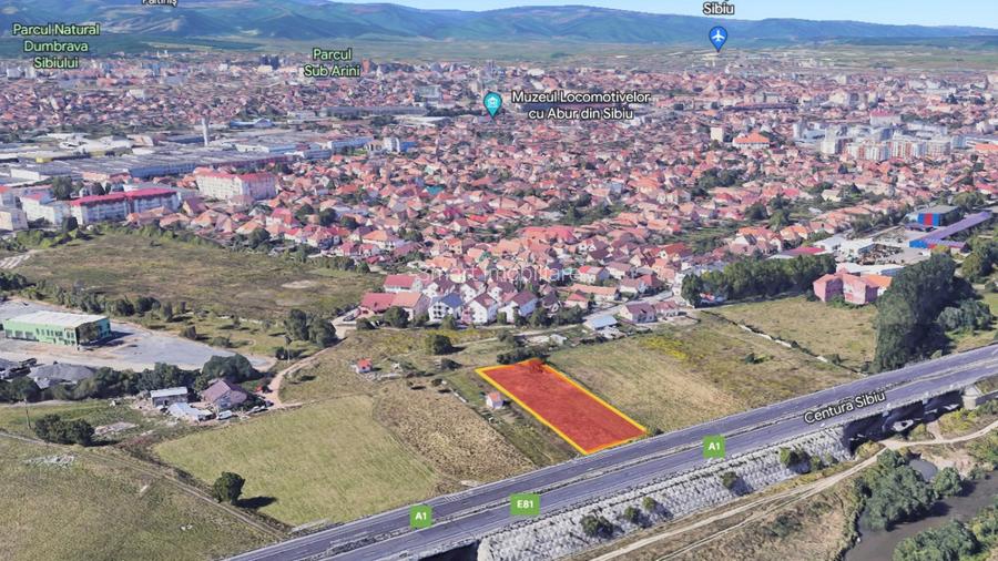 Teren intravilan cu PUZ 2500mp Lazaret - 2