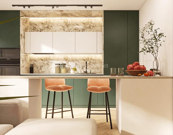 Garsonieră Premium în Ansamblu Rezidențial Nou | Finisaje de Lux | Comision 0% - 7