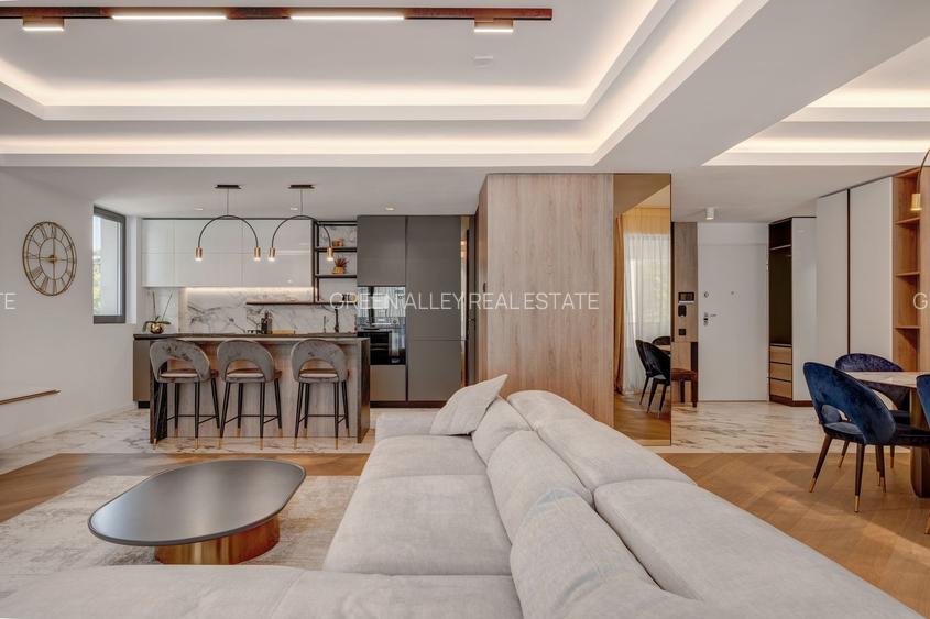 Apartament superb cu 3 camere, terasa si 2 locuri de parcare in Floreasca! - 2