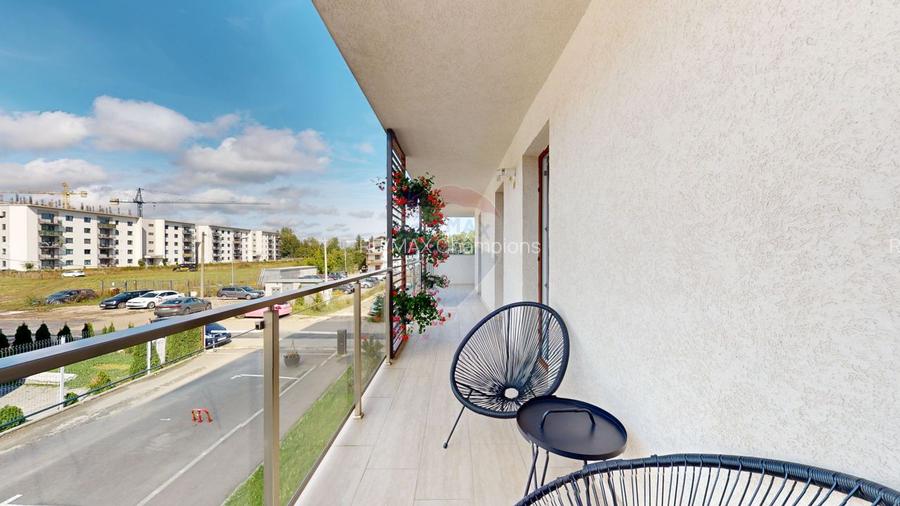 2 camere | Etaj 1 | Decomandat | 62 mp | Terasă 23 mp | Tractorul - 11