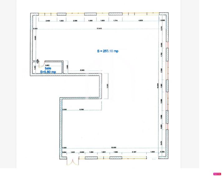 Spatiu comercial - open space - predare la alb - Calea Surii Mici - 3