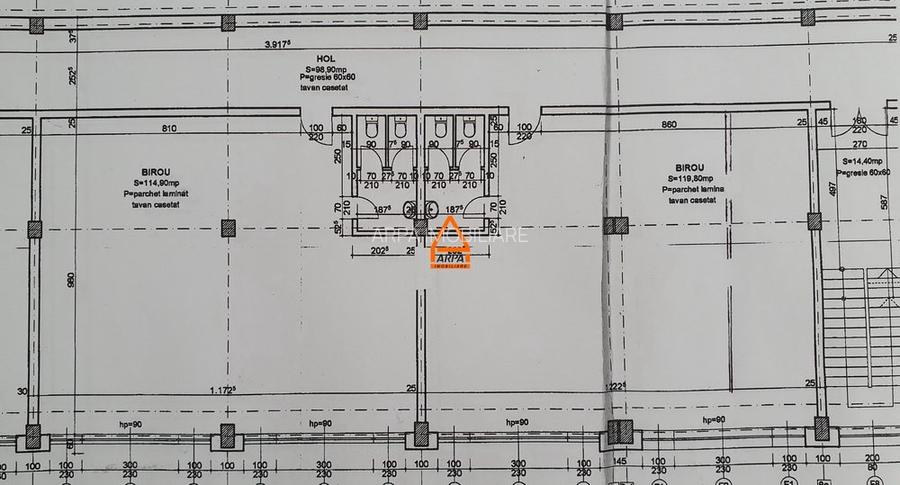 Spatiu comercial - Birouri - 235 mp - Podu Ros - 8