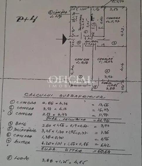 Apartament 3 Camere Decomandat | 62 Mp | Gheorgheni | Hotel Royal - 8